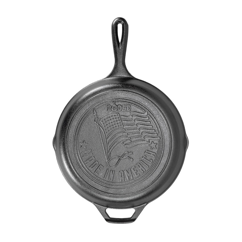 Lodge Castiron - 10.25 Inch Seasoned Cast Iron American Flag Skillet - Image 3