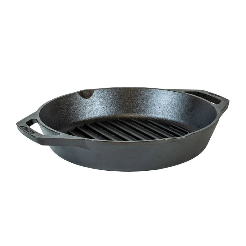 Lodge Castiron - Dual Handle Cast Iron Grill Pan - Image 9