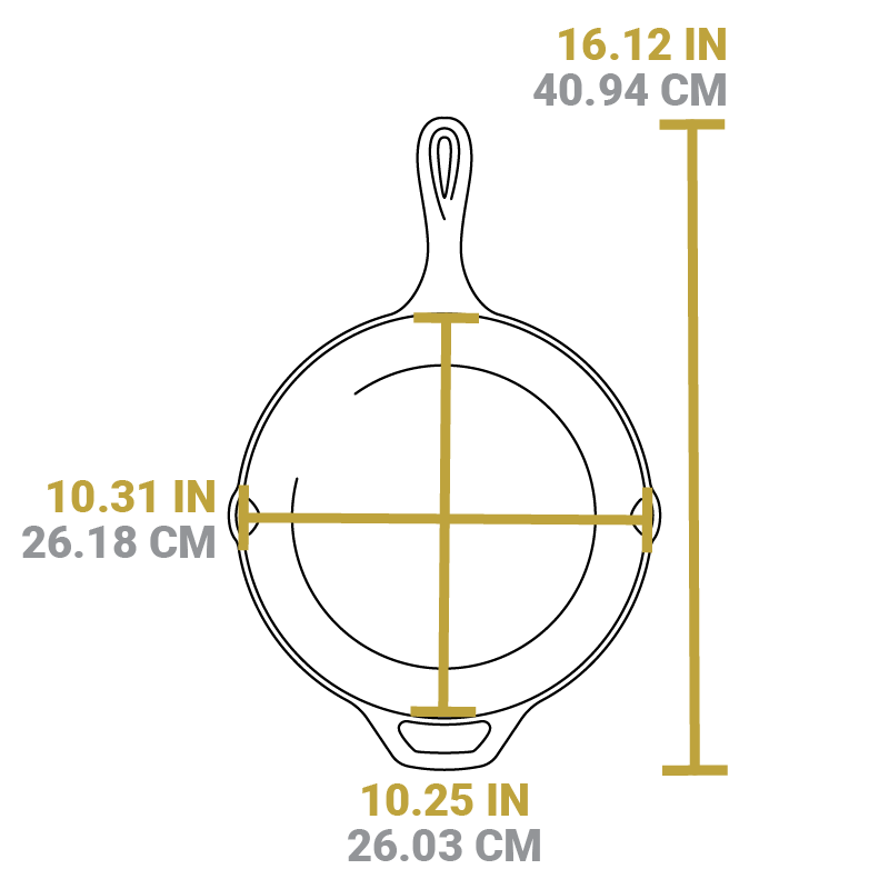 Lodge Castiron - Wildlife Series 10.25 Inch Cast Iron Deer Skillet - Image 5