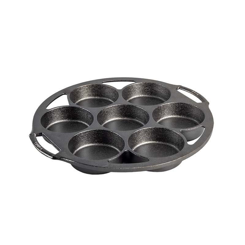 Lodge Ironware - Seasoned Cast Iron Mini Cake Pan