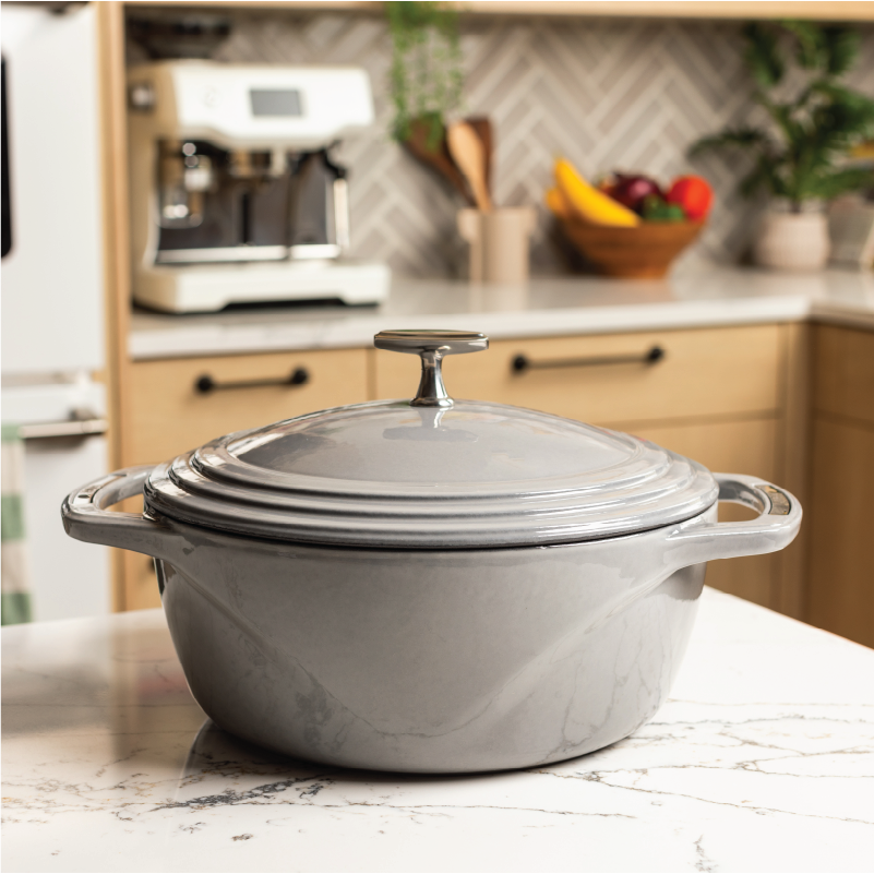 Lodge Castiron - USA Enamel Cast Iron Dutch Oven - Image 4