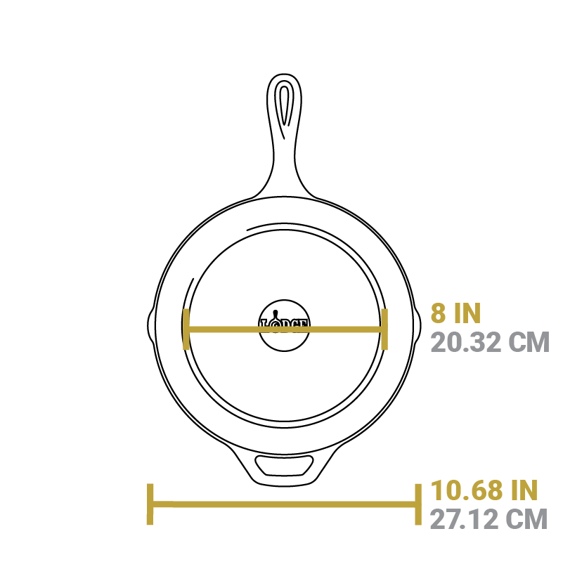 Lodge Castiron - Essential Seasoned Cast Iron Skillet Set - Image 13