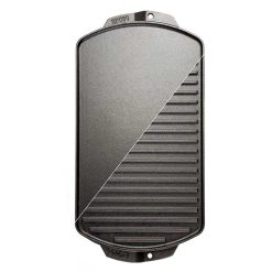 Alternative view of Lodge Castiron - 19 x 9.5 Inch Seasoned Cast Iron Reversible Grill/Griddle