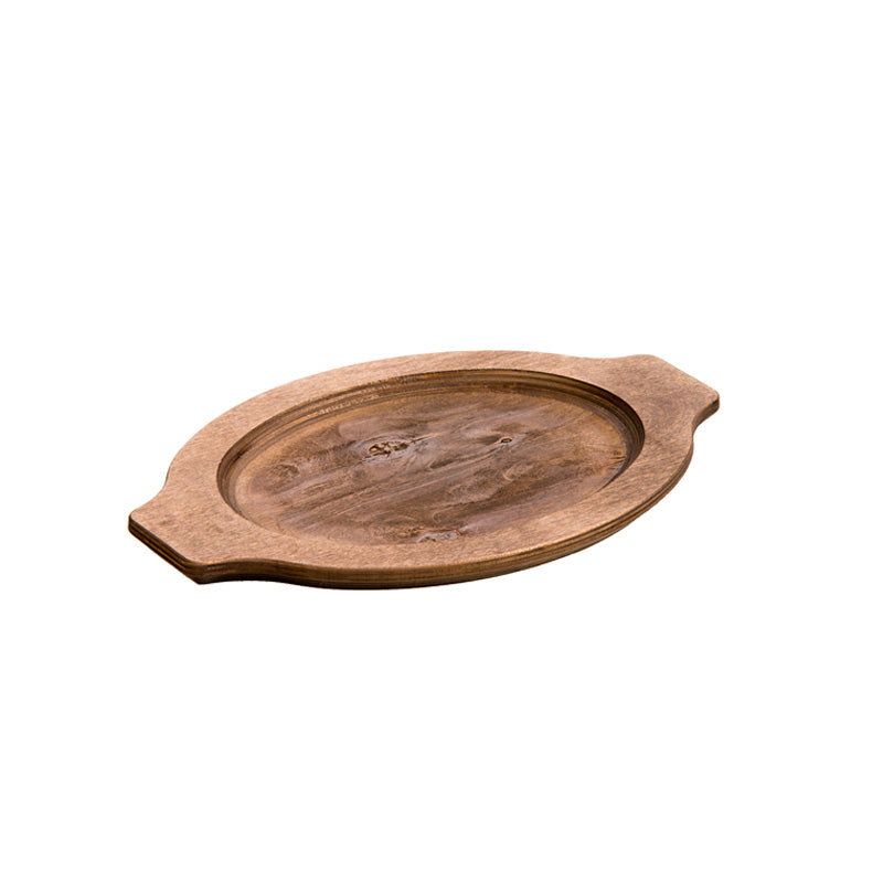 Lodge Castiron - Grip Style Oval Wood Underliner
