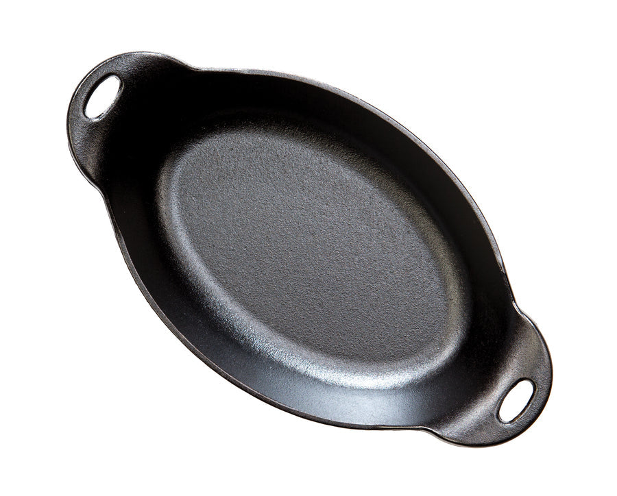 Lodge Castiron - Heat-Treated 36 Ounce Oval Cast Iron Server - Image 5