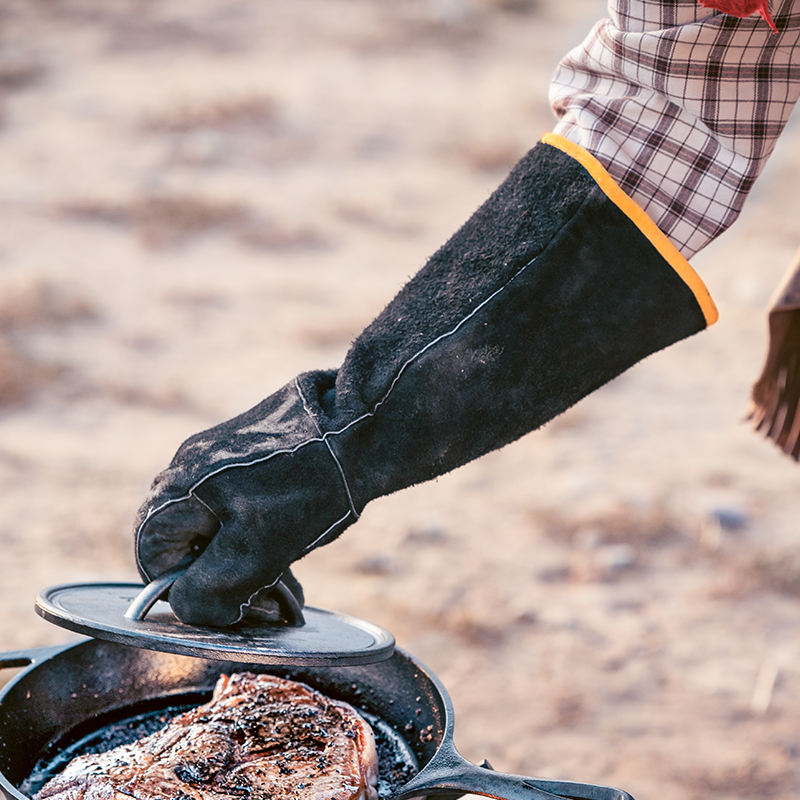 Lodge Ironware - Leather Gloves - Image 5