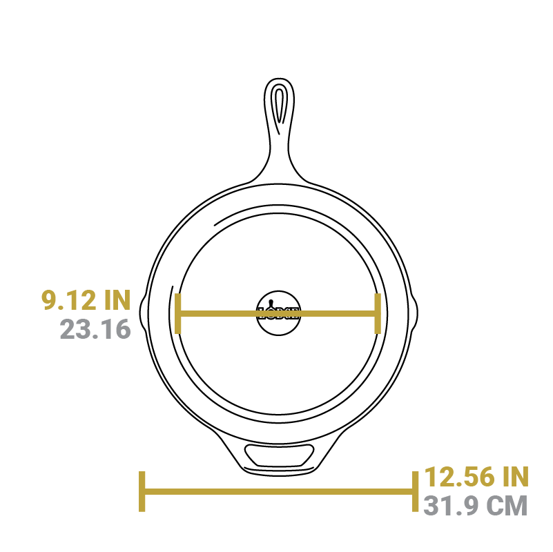 Lodge Ironware - Lodge Ironware - Fan-Favorite Skillets Set with Handle Holder - Image 7