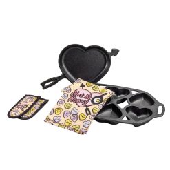Alternative view of Lodge Castiron - The Sweetheart Pan Set