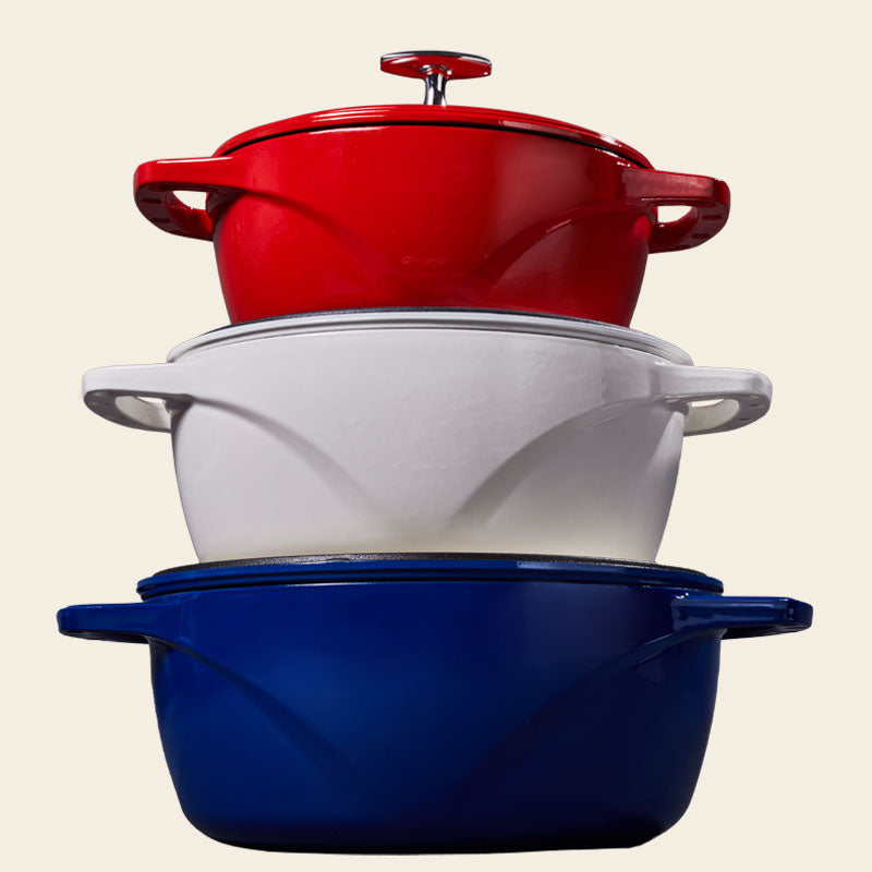 Lodge Castiron - USA Enamel Cast Iron Dutch Oven - Image 145
